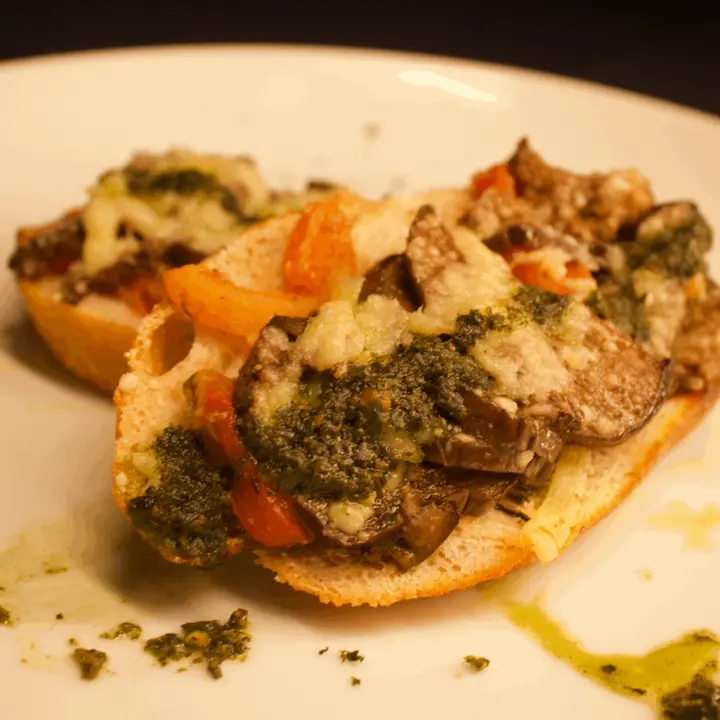 Bruschetta siciliana
